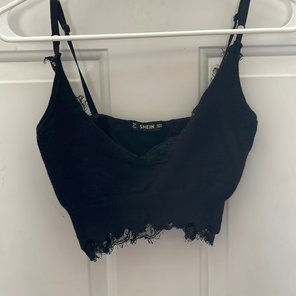 She in Lacey bralette